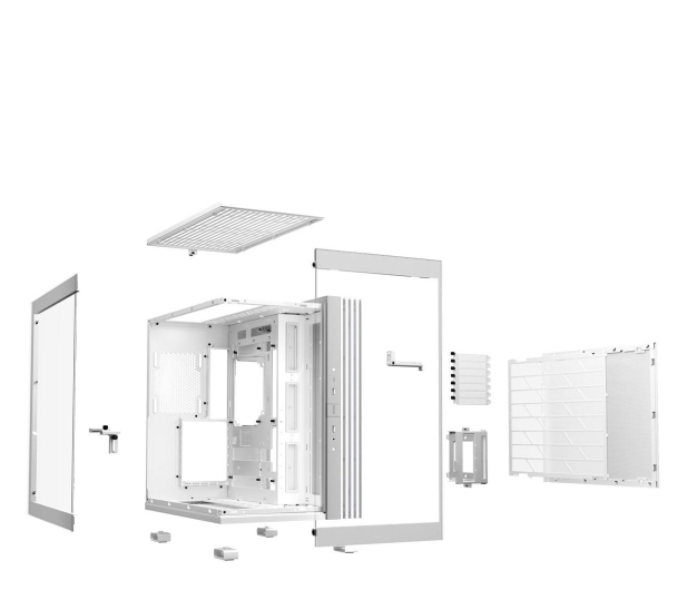 BE QUIET! Light Base 600 DX White - 1264432 - zdjęcie 5